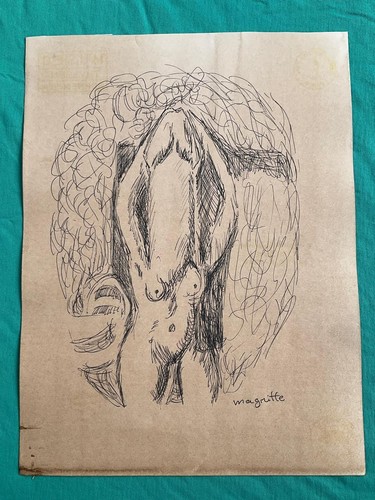 René magritte disegno - rené,
