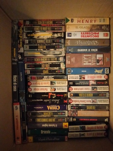 Vhs lotto 159 - vhs, film