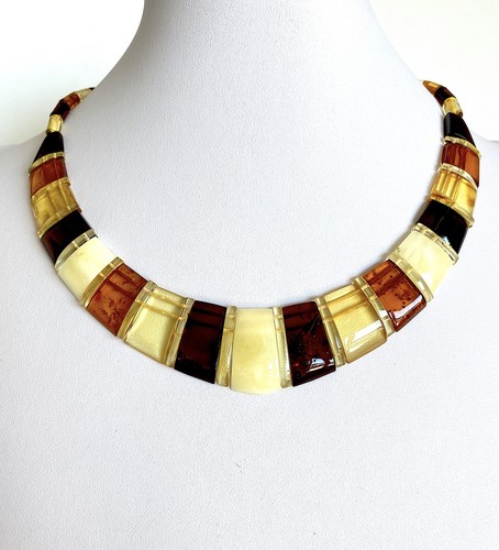 Collana cleopatra ambra - collana,