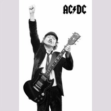AC/Dc - Angus - Tessuto Poster