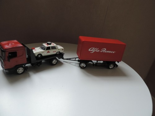 Camion scania avec remorque - camion, scania 
