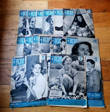 LOTTO 16 RIVISTE LA SETTIMANA INCOM ILLUSTRATA ANNI 1953/1954 IN B/N