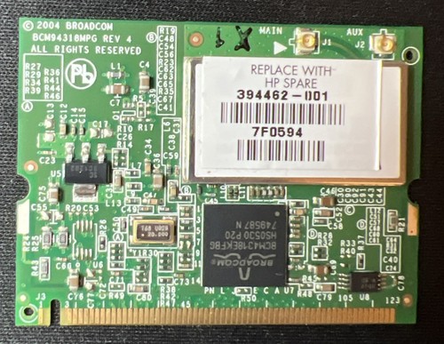 Broadcom 54g maxperformance - hp,