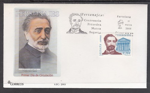 Spagna centenario buste 1º - spagna,