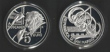 2007 San Marino 5 Euro Arturo