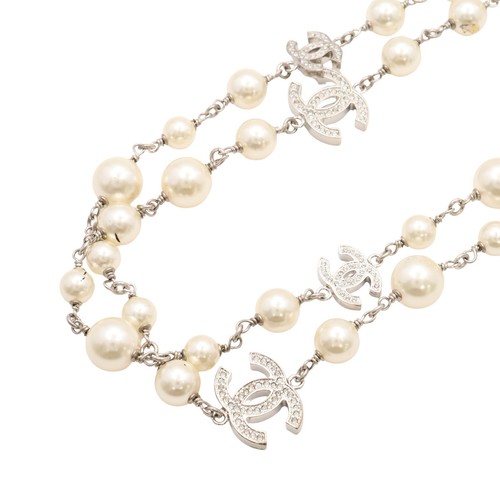Collana chanel coco mark - collana, con
