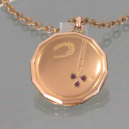 Stile liberty medaglione - stile,
