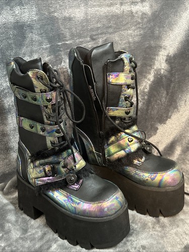 Demonia ashes 120 black faux - ashes,