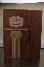 Vtg Kirby Classic Vacuum Cleaner Accessories Attachments W/ Original Box Brown