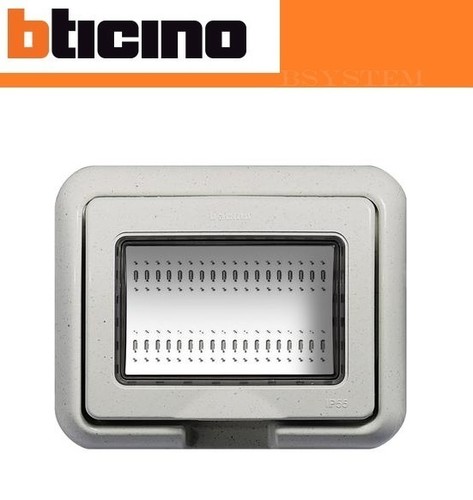 Placca idrobox bianco - placca, ip55