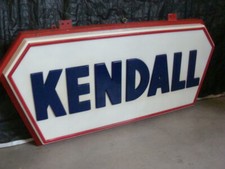 grande Insegna garage KENDALL Motor Oil big sign neon