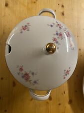 Zuppiera Johann Seltmann Vohenstrauß vintage decoro a fiori