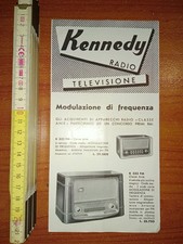 Kennedy Radio Televisione, Listini (Anni '50-'60)