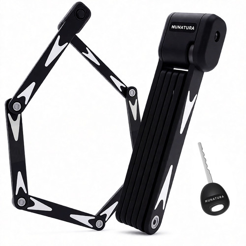 Lucchetto pieghevole bici - pieghevole, 95cm