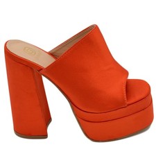 SABOT DONNA TACCO IN RASO