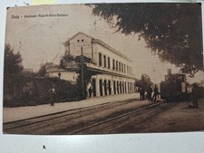 Antica cartolina Nola ferrovia-Stazione Napoli-Nola-Baiano-viaggiata 1931