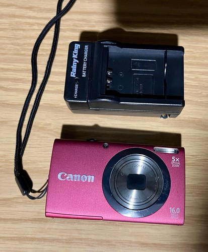 Canon powershot a2300 rosa - canon,