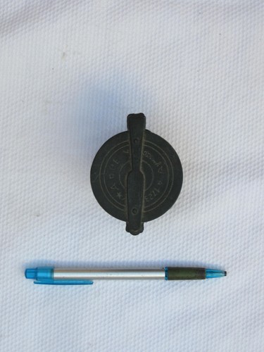 Antico porta pesi ottone - porta,