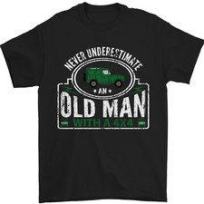 T-shirt uomo Un vecchio con un