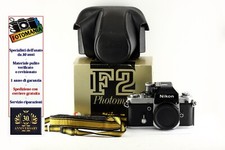 Nikon F2 silver argento c-nuova mint garanzia 1 anno