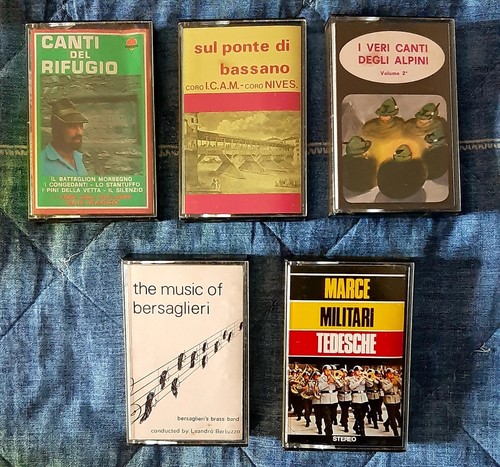 Musicassette cori alpini - cori, e