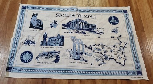 Sicilia templi asciugamano - templi,