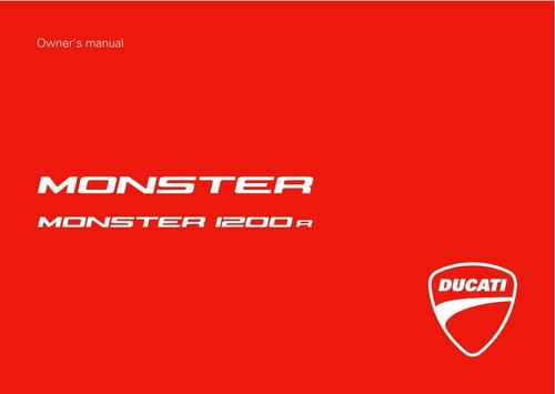 Ducati monster 1200 - r,
