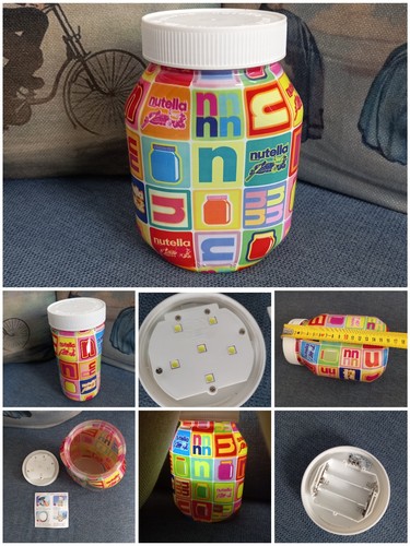 Lampada nutella led kinder - nutella,
