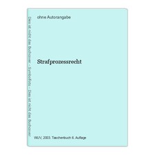 Strafprozessrecht