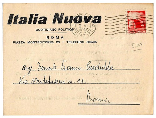 Cartolina postale repubblica - postale,