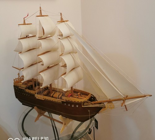 Veliero dei pirati legno cm - veliero,