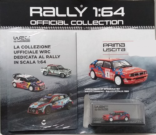 Modellino auto rally lancia - auto,