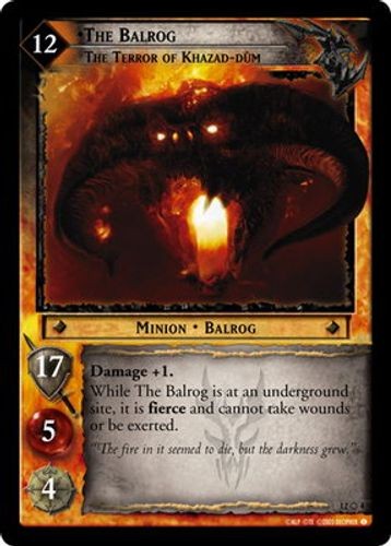 The balrog terror of - balrog,,