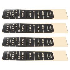  4 Pcs Etichetta Per Dita