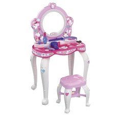 Top Star Toeletta Trucco Bambina con Specchiera e Sgabello Tavolo Trucchi