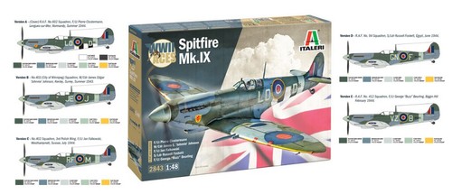 Italeri spitfire mk - 1:48,