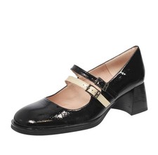 Hispanitas Decolletè In Pelle Con Tacco Medio Nero - Taglia 40 Scarpe Donna