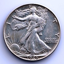 S.C. USA - 1/2 dollaro. 1946