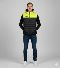 Giubbotto Gilet Piumino Sintetico Giubbino Giacca Smanicata Smanicato 100 GRAMMI