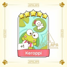 Keroppi - Monopoli!!!Adesivo