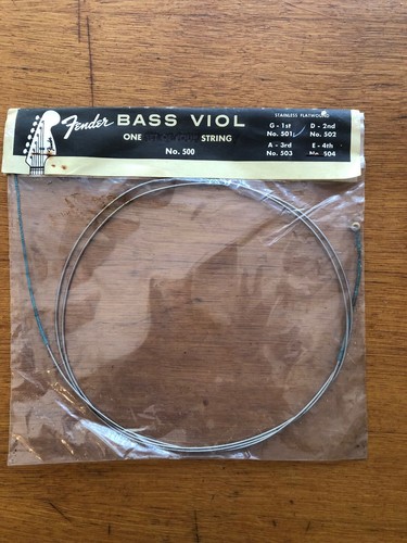 Nos vintage fender flatwound - nos,