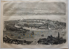 Stampa antica 1866 Venezia