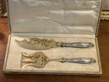 Set of 2 Art Nouveau Solid