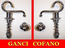 Ganci cofano barchetta (2 pz) Ferrari-Maserati-Osca-Abarth-Alfa Romeo + varie