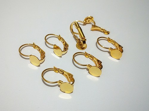 2coppie ganci per orecchini