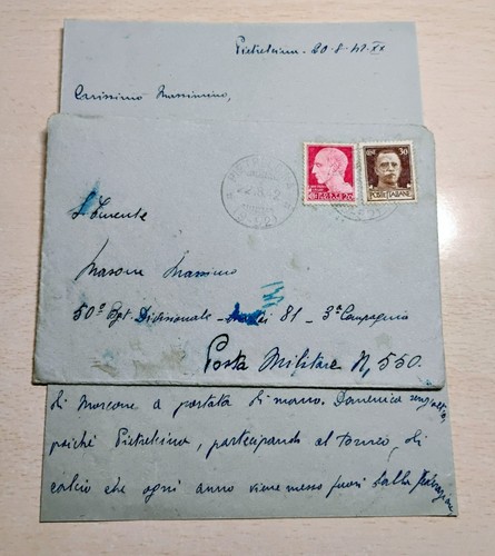Storia postale 1942 lettera - 1942,