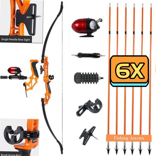 Kit arco ricurvo - pesca, con