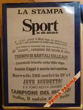 LA STAMPA Sport DI UN SECOLO -