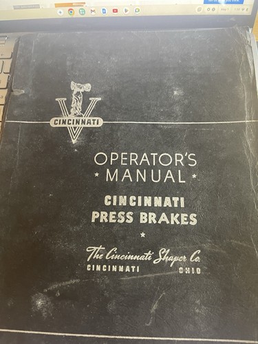 Cincinnati manuale operatore - cincinnati,