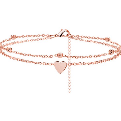 Bracciale cavigliera cuore - cavigliera,